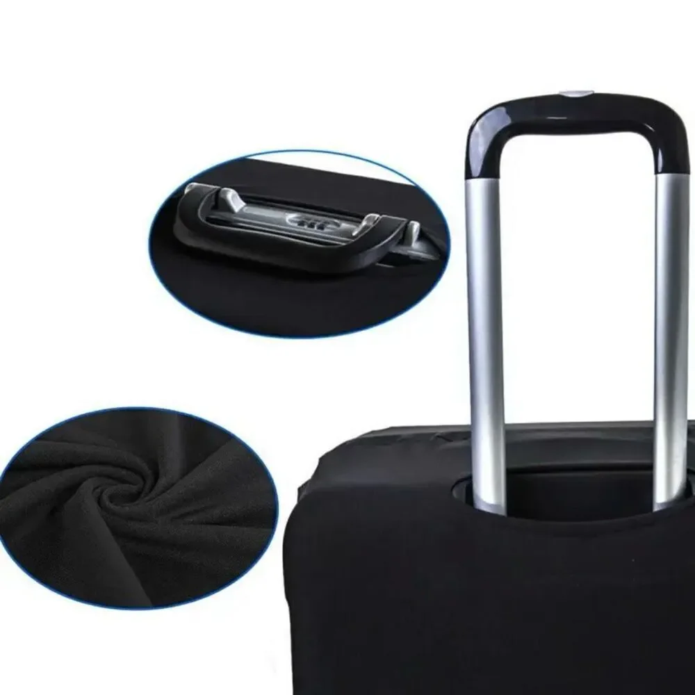 NWT Black Night Luminous Don’t touch me M 22”-25” Suitcase Luggage Elastic Cover